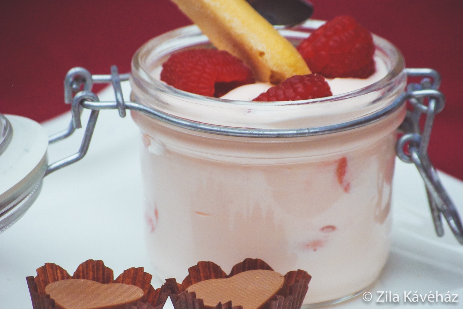 Málnás tiramisu