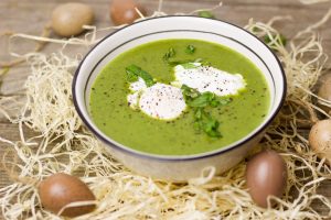 easter_soup_green_herbs_bear's_garlic_egg_homemade_cooked-1385178